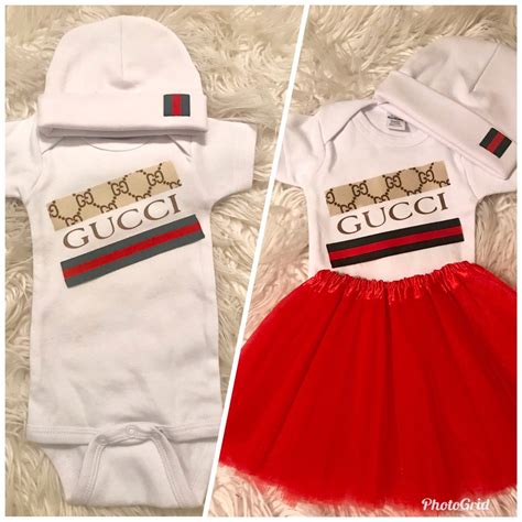 used gucci baby clothes|life is Gucci baby onesie.